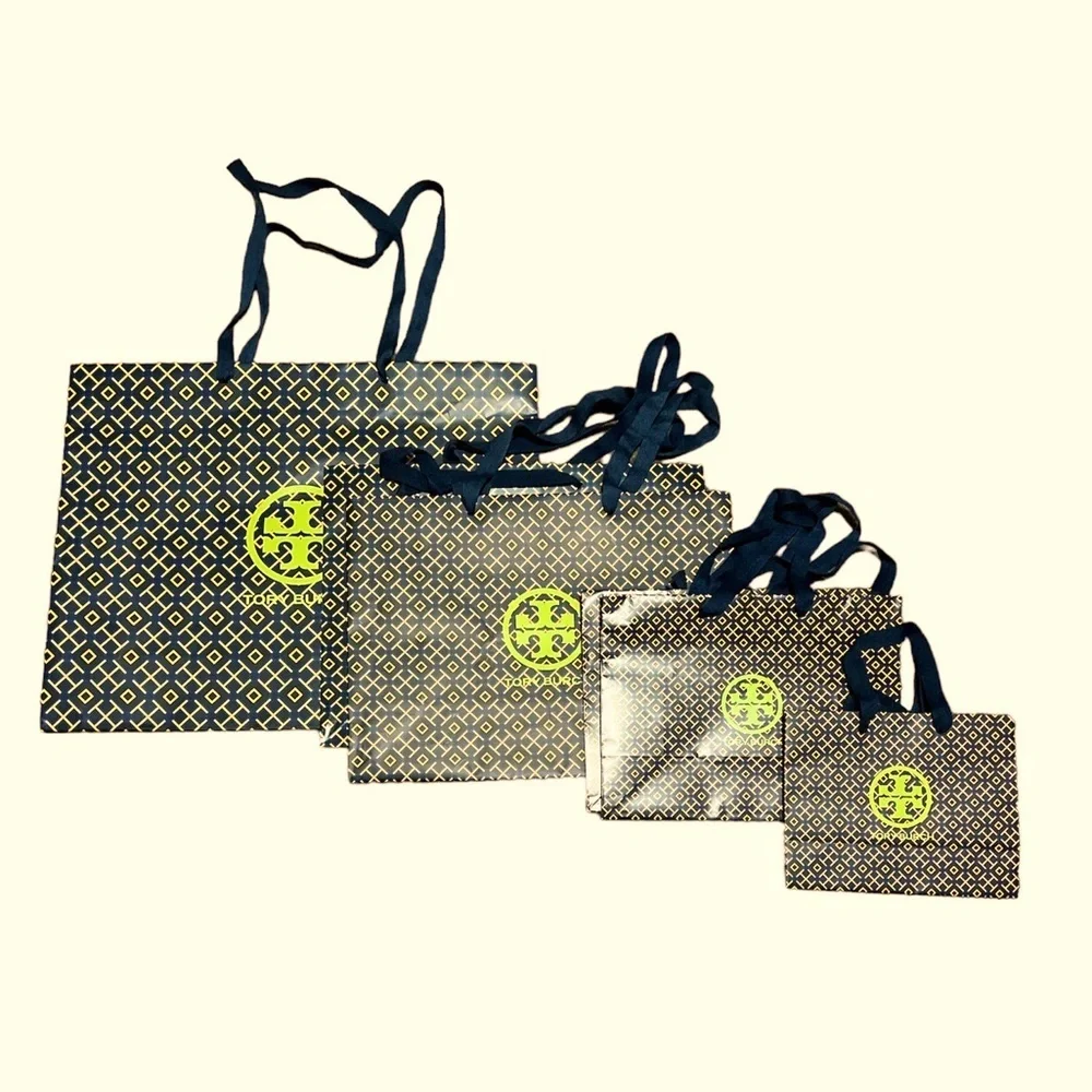 6 Tory Burch Shopping bags 4 sizes